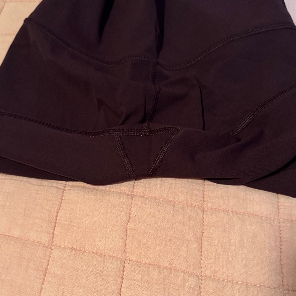 lululemon Burgandy/Wine Leggings size 4 21” EUC - Picture 8 of 10